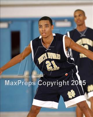 Thumbnail 1 in North Broward Prep vs. Sacramento (Les Schwab Challenge) photogallery.