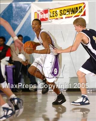 Thumbnail 3 in North Broward Prep vs. Sacramento (Les Schwab Challenge) photogallery.