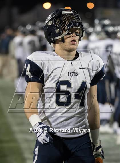 Thumbnail 3 in Exeter vs. Goffstown (NHIAA Division 1 Final) photogallery.