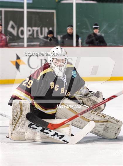 Thumbnail 3 in Boston College High vs. Catholic Memorial (Frozen Fenway) photogallery.