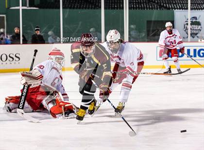 Thumbnail 2 in Boston College High vs. Catholic Memorial (Frozen Fenway) photogallery.