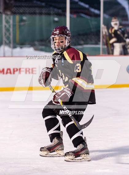 Thumbnail 2 in Boston College High vs. Catholic Memorial (Frozen Fenway) photogallery.