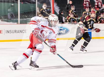 Thumbnail 3 in Boston College High vs. Catholic Memorial (Frozen Fenway) photogallery.