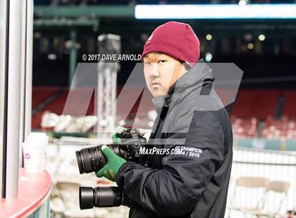 Thumbnail 3 in Boston College High vs. Catholic Memorial (Frozen Fenway) photogallery.