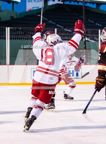 Thumbnail 1 in Boston College High vs. Catholic Memorial (Frozen Fenway) photogallery.