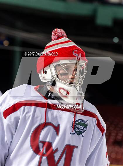 Thumbnail 3 in Boston College High vs. Catholic Memorial (Frozen Fenway) photogallery.
