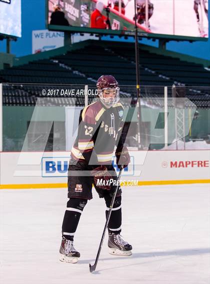 Thumbnail 3 in Boston College High vs. Catholic Memorial (Frozen Fenway) photogallery.