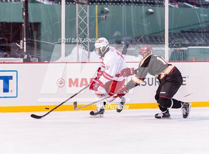 Thumbnail 3 in Boston College High vs. Catholic Memorial (Frozen Fenway) photogallery.