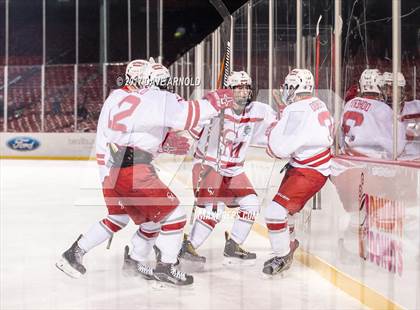 Thumbnail 2 in Boston College High vs. Catholic Memorial (Frozen Fenway) photogallery.