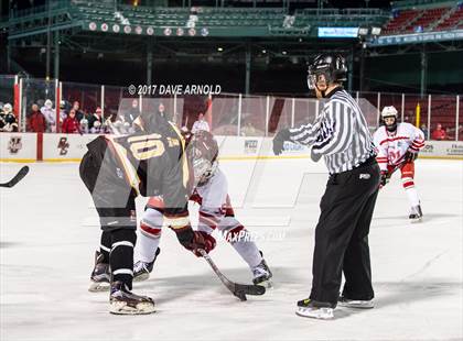 Thumbnail 3 in Boston College High vs. Catholic Memorial (Frozen Fenway) photogallery.