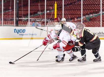 Thumbnail 1 in Boston College High vs. Catholic Memorial (Frozen Fenway) photogallery.