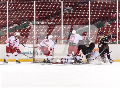 Thumbnail 3 in Boston College High vs. Catholic Memorial (Frozen Fenway) photogallery.