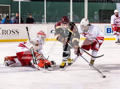 Thumbnail 1 in Boston College High vs. Catholic Memorial (Frozen Fenway) photogallery.