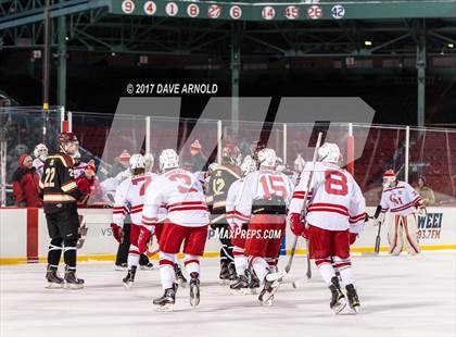 Thumbnail 1 in Boston College High vs. Catholic Memorial (Frozen Fenway) photogallery.