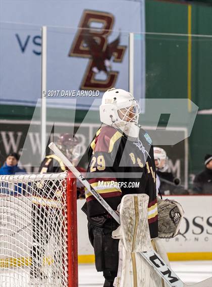 Thumbnail 3 in Boston College High vs. Catholic Memorial (Frozen Fenway) photogallery.