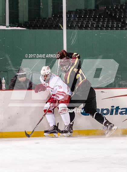 Thumbnail 3 in Boston College High vs. Catholic Memorial (Frozen Fenway) photogallery.