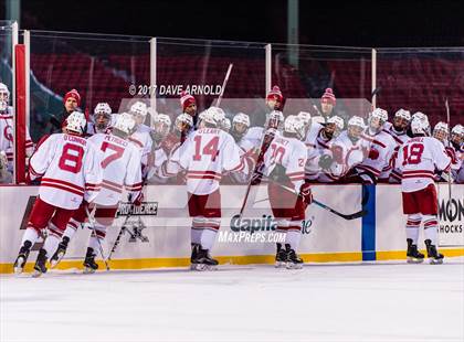 Thumbnail 2 in Boston College High vs. Catholic Memorial (Frozen Fenway) photogallery.