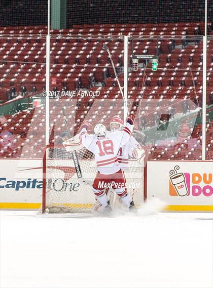 Thumbnail 1 in Boston College High vs. Catholic Memorial (Frozen Fenway) photogallery.