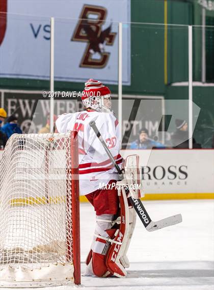 Thumbnail 3 in Boston College High vs. Catholic Memorial (Frozen Fenway) photogallery.