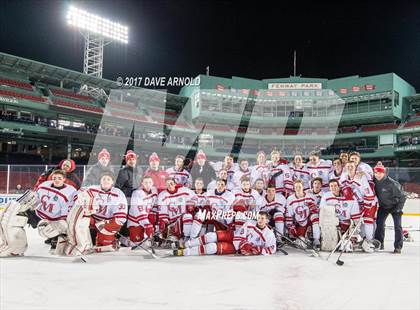 Thumbnail 3 in Boston College High vs. Catholic Memorial (Frozen Fenway) photogallery.