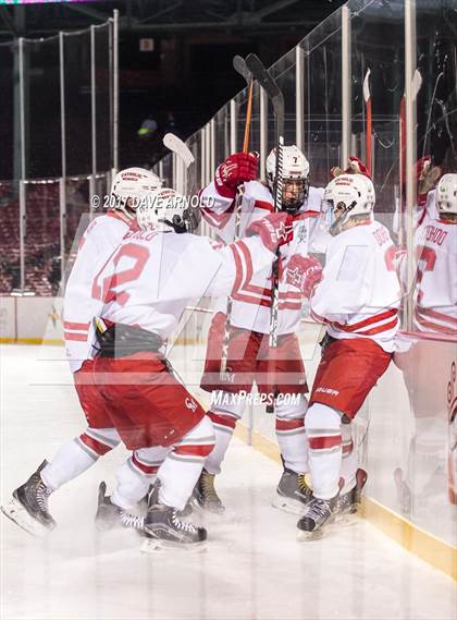 Thumbnail 3 in Boston College High vs. Catholic Memorial (Frozen Fenway) photogallery.
