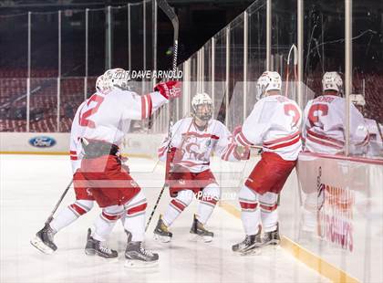 Thumbnail 1 in Boston College High vs. Catholic Memorial (Frozen Fenway) photogallery.