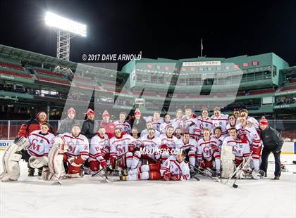 Thumbnail 1 in Boston College High vs. Catholic Memorial (Frozen Fenway) photogallery.