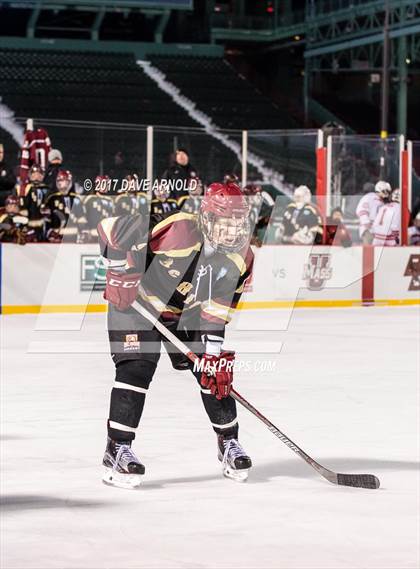 Thumbnail 3 in Boston College High vs. Catholic Memorial (Frozen Fenway) photogallery.