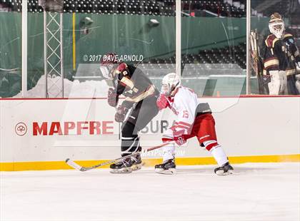 Thumbnail 2 in Boston College High vs. Catholic Memorial (Frozen Fenway) photogallery.