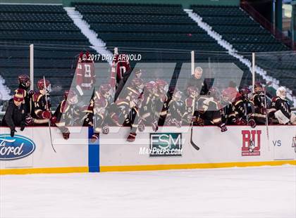 Thumbnail 2 in Boston College High vs. Catholic Memorial (Frozen Fenway) photogallery.