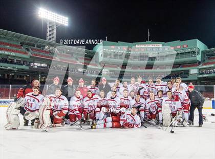 Thumbnail 1 in Boston College High vs. Catholic Memorial (Frozen Fenway) photogallery.