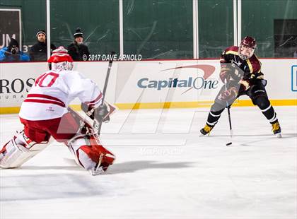 Thumbnail 3 in Boston College High vs. Catholic Memorial (Frozen Fenway) photogallery.