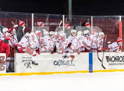 Thumbnail 2 in Boston College High vs. Catholic Memorial (Frozen Fenway) photogallery.
