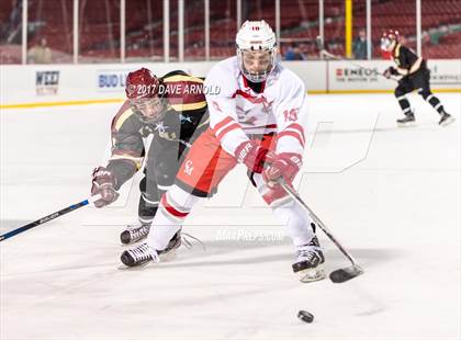 Thumbnail 3 in Boston College High vs. Catholic Memorial (Frozen Fenway) photogallery.