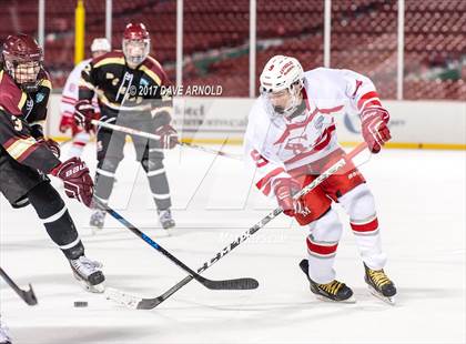Thumbnail 2 in Boston College High vs. Catholic Memorial (Frozen Fenway) photogallery.