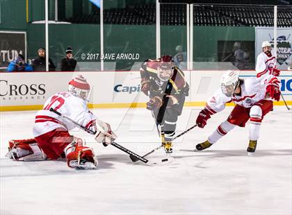 Thumbnail 2 in Boston College High vs. Catholic Memorial (Frozen Fenway) photogallery.