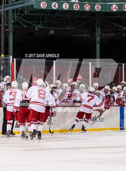 Thumbnail 2 in Boston College High vs. Catholic Memorial (Frozen Fenway) photogallery.