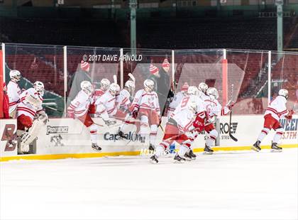 Thumbnail 3 in Boston College High vs. Catholic Memorial (Frozen Fenway) photogallery.