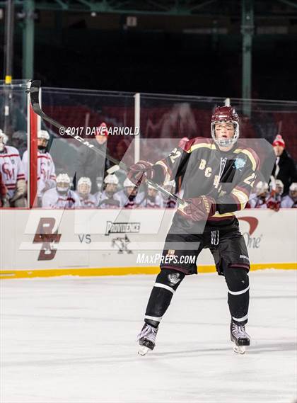 Thumbnail 3 in Boston College High vs. Catholic Memorial (Frozen Fenway) photogallery.