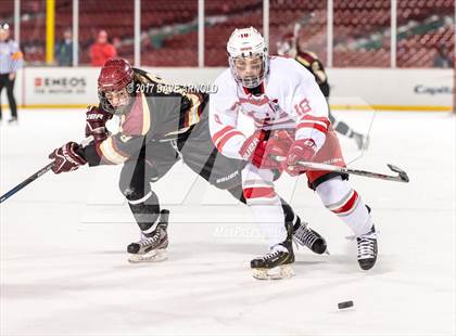 Thumbnail 2 in Boston College High vs. Catholic Memorial (Frozen Fenway) photogallery.