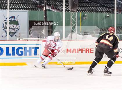 Thumbnail 3 in Boston College High vs. Catholic Memorial (Frozen Fenway) photogallery.