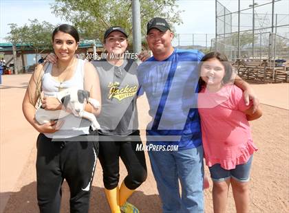 Thumbnail 1 in Tombstone vs. Greyhills Academy (Chandler Prep Softball Classic) photogallery.