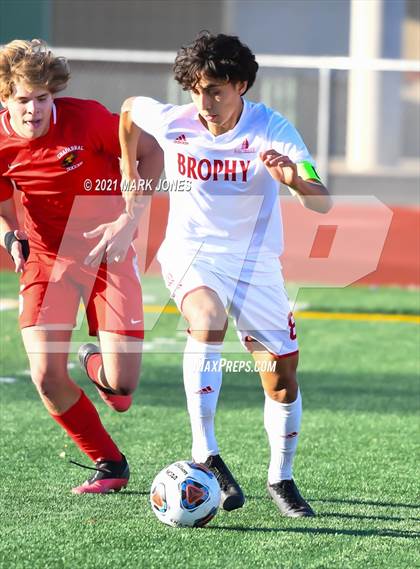 Thumbnail 2 in Brophy College Prep vs. Chaparral (AIA 6A Semifinal) photogallery.