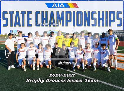 Thumbnail 2 in Brophy College Prep vs. Chaparral (AIA 6A Semifinal) photogallery.