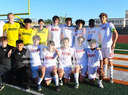 Thumbnail 3 in Brophy College Prep vs. Chaparral (AIA 6A Semifinal) photogallery.