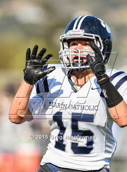 Thumbnail 3 in Marin Catholic @ Redwood (Senior Day) photogallery.