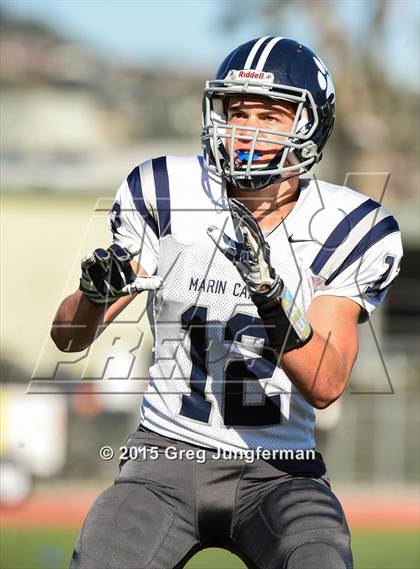 Thumbnail 3 in Marin Catholic @ Redwood (Senior Day) photogallery.