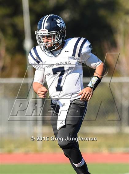 Thumbnail 1 in Marin Catholic @ Redwood (Senior Day) photogallery.