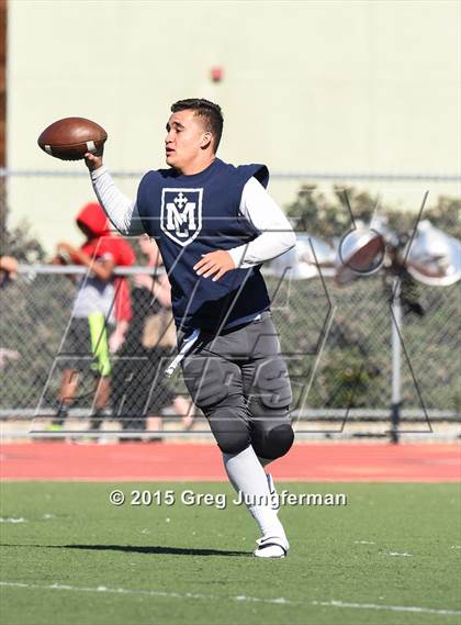 Thumbnail 2 in Marin Catholic @ Redwood (Senior Day) photogallery.