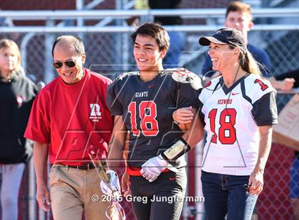 Thumbnail 2 in Marin Catholic @ Redwood (Senior Day) photogallery.
